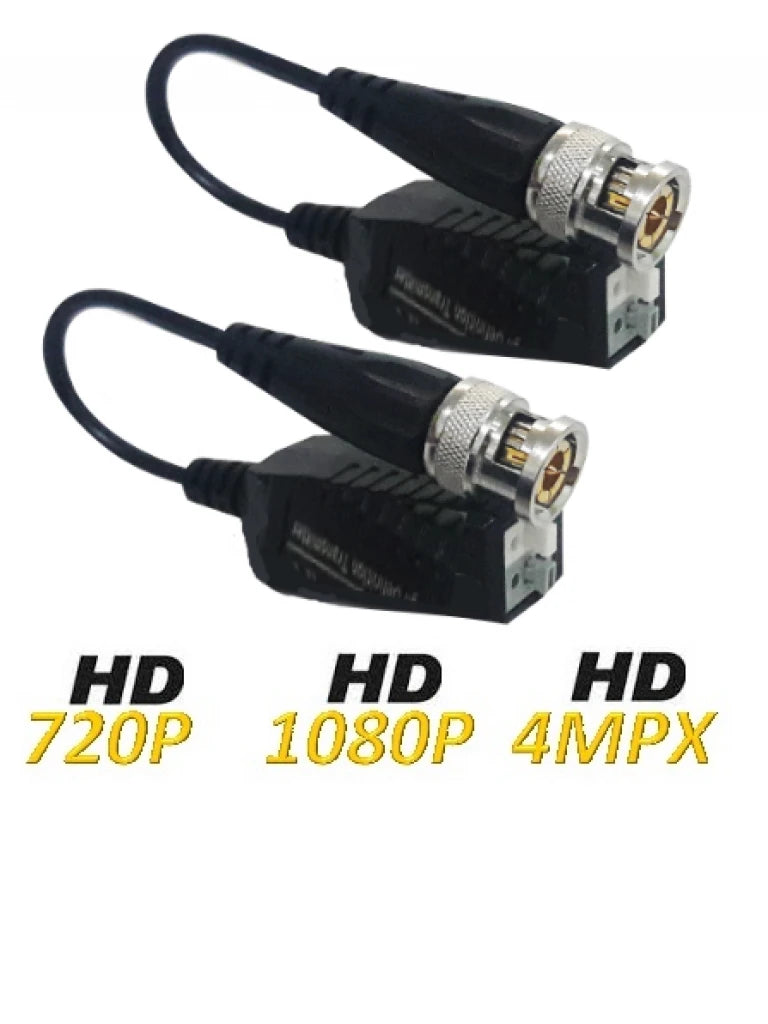 UTEPO UTP101PHD450 - PAQUETE DE 50 PARES DE TRANSCEPTORES PASIVO 4 EN 1 / PUSH / HDCVI / HDTVI / A HD / CVBS / 250 M A 720P / 200 M A 1080P / 150 M A 4M-Transceptores-UTEPO-Bsai Seguridad & Controles