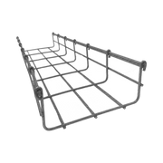 CHAROLA TIPO MALLA 54/150 MM BIMETÁLICA PARA INSTALACIÓN EN EXTERIOR O INTERIOR, EXTREMA RESISTENCIA Y DURABILIDAD. HASTA 129 CABLES CAT6 (TRAMO DE 3 METROS).-Charolas Tipo Malla-CHAROFIL-Bsai Seguridad & Controles