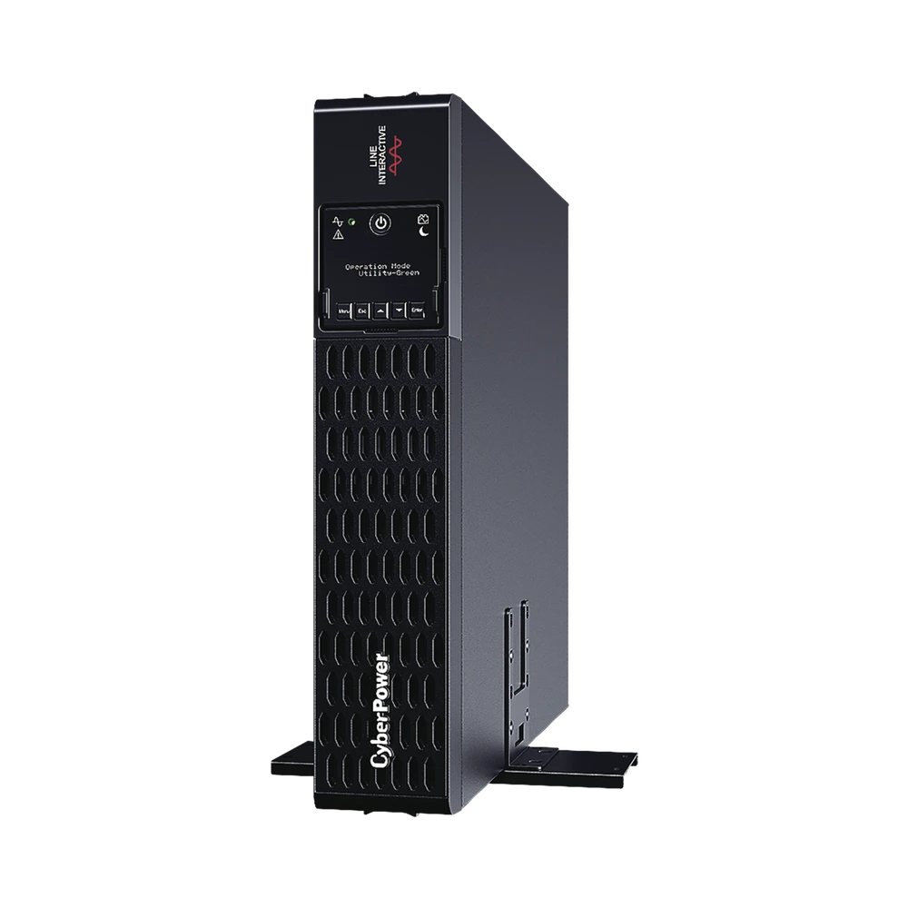 UPS DE 1500 VA/1500 W, TOPOLOGÍA LÍNEA INTERACTIVA, ENTRADA 220 VCA TIPO C14, ONDA SENOIDAL PURA, TORRE O RACK DE 2 UR, CON 10 TOMAS C13 DE 220 VCA-Ups/No Break-CYBERPOWER-Bsai Seguridad & Controles
