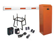 KIT COMPLETO BARRERA IZQUIERDA XBF NARANJA / 3M / INCLUYE SENSOR DE MASA, TRANSFORMADOR, LAZO, ANCLA, FOTOCELDAS Y 2 CONTROLES INALÁMBRICOS