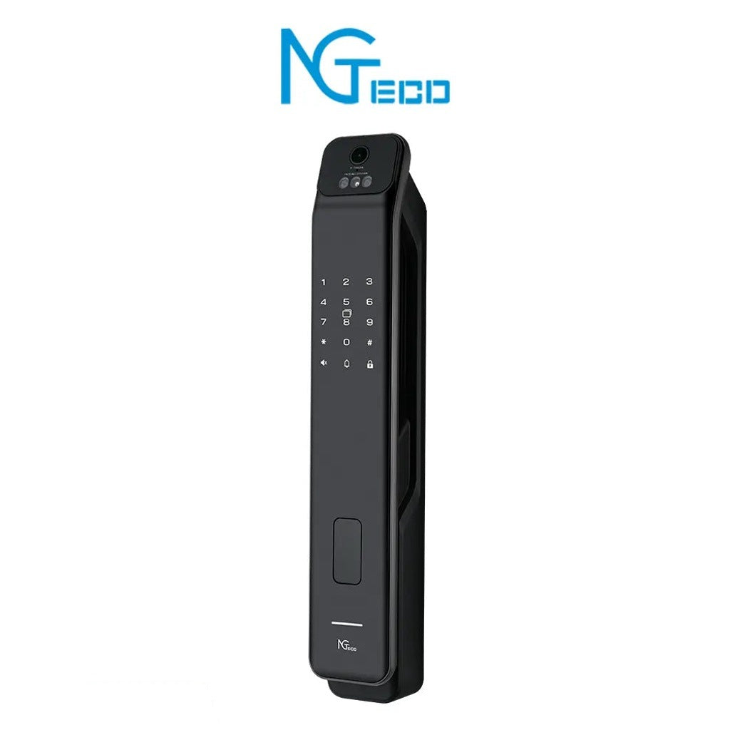 ZKTECO NGTECO SL01-Z350VPN - CERRADURA INTELIGENTE FACIAL / 100 HUELLAS / 50 ROSTROS / 50 PALMAS / 100 TARJETAS [ZKT2450043]