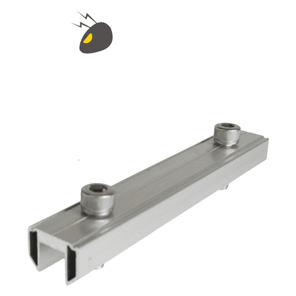 ANTAI EMPALME - EMPALME DE RIEL - RAIL SPLICE ALUMINIO ANODIZADO DE ALTA RESISTENCIA - ANTAI SOLAR [ATI2040003]