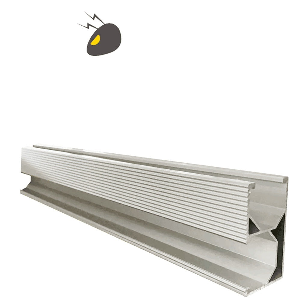 ANTAI RAIL - RIEL DE ALUMINIO (2400 MM) - ALUMINIO ANODIZADO DE ALTA RESISTENCIA - ANTAI SOLAR [ATI2040002]