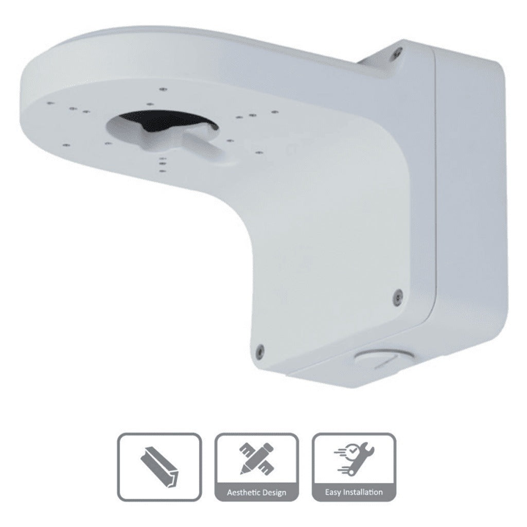 DAHUA PFB206W - BRAZO DE PARED PARA CÁMARAS DOMO DAHUA / CONSTRUÍDO EN ALEACION DE ALUMINIO / DISEÑO ELEGANTE / COLOR BLANCO / CAPACIDAD DE CARGA 15KG [DHT0430068]
