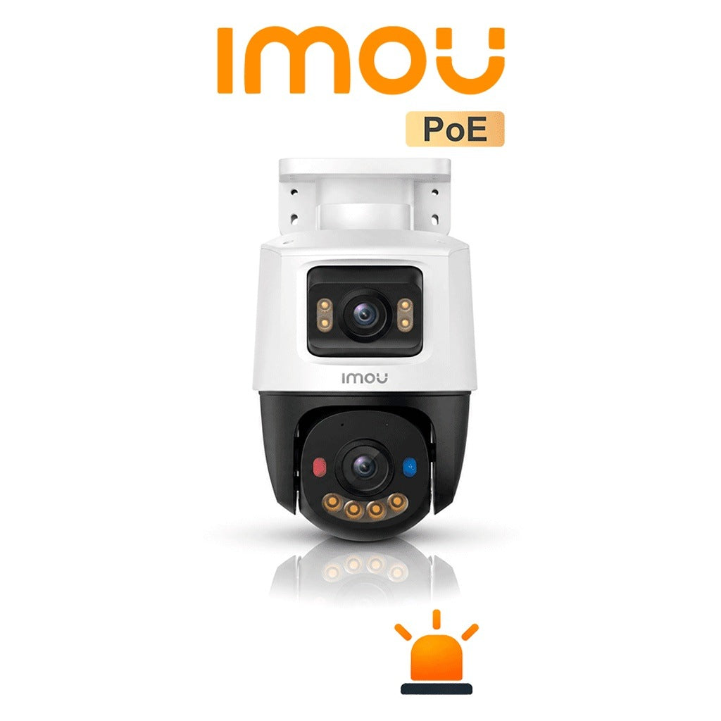 IMOU POE IPC-PS70FN-6M0 - IMOU - IMOU PS70F 6MP - CÁMARA PT, DOBLE LENTE, 6 MP, POE, IP67, H.265, SMART COLOR, DISUACIÓN ACTIVA, DETECCIÓN DE HUMANOS Y VEHICULOS, AUDIO 2 VÍAS, SOPORTA MICRO SD 512GB,WEATHERPROOF, SMART TRACKING, ONVIF [IMO0260001]