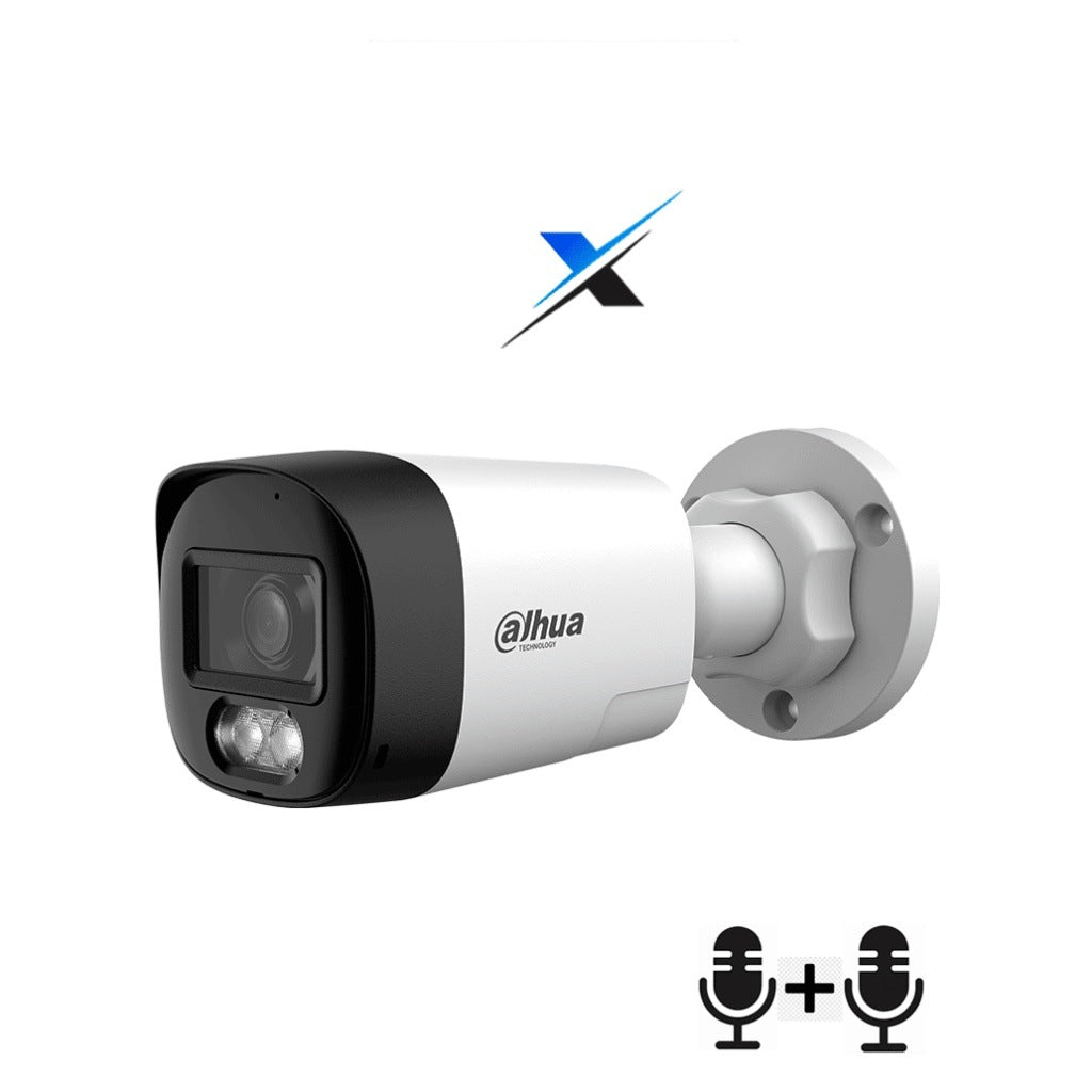 DAHUA DH-HAC-HFW1801RLN-IL-T - CÁMARA BULLET 4K/ HDCVI X PLUS/ AUDIO BIDIRECCIONAL/ 106 GRADOS DE APERTURA/ ILUMINACIÓN DUAL INTELIGENTE IR Y LUZ CALIDA DE HASTA 30MTS/ WDR REAL DE 120 DB/ SOPORTA CVI & TVI & AHD & CVBS/ POLICARBONATO [DHT0290128]