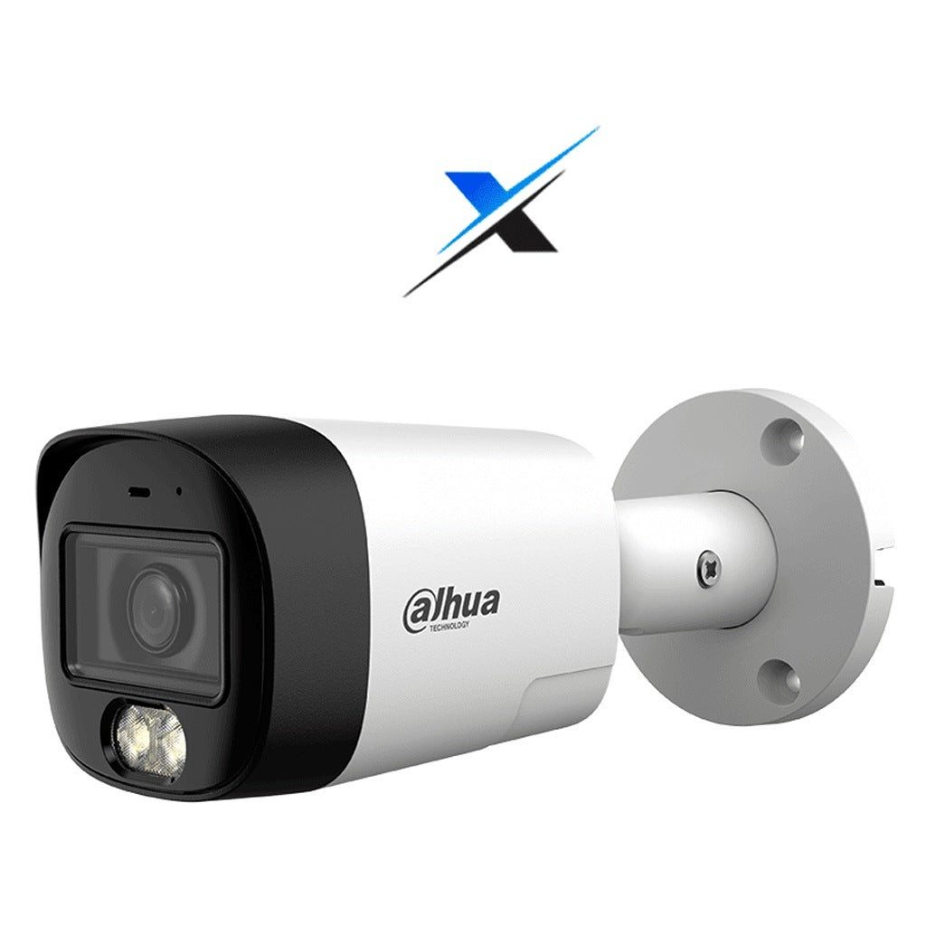 DAHUA DH-HAC-HFW1200RMN-IL-T - CÁMARA BULLET DE 2 MP/ HDCVI X PLUS/ AUDIO BIDIRECCIONAL/ ILUMINACIÓN DUAL INTELIGENTE HASTA 30M/ ILUMINACIÓN MEDIANTE IR & LUZ CÁLIDA/ REDUCCIÓN DE RUIDO 3D NR/ METÁLICA [DHT0290129]