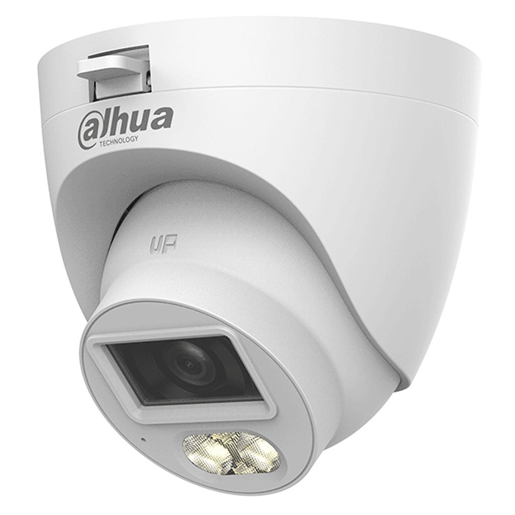 DAHUA DH-HAC-HDW1500CLQN-IL-A-S3-DIP - CAMARA DOMO DE 5 MP /ILUMINACIÓN DUAL INTELIGENTE+FULLCOLOR/ LENTE DE 2.8 MM/ 106 GRADOS DE APERTURA/ 30 METROS DE IR Y LUZ VISIBLE/MICRÓFONO INTEGRADO/ IP67/ SOPORTA: CVI/CVBS/AHD/TVI [DHT0300086]