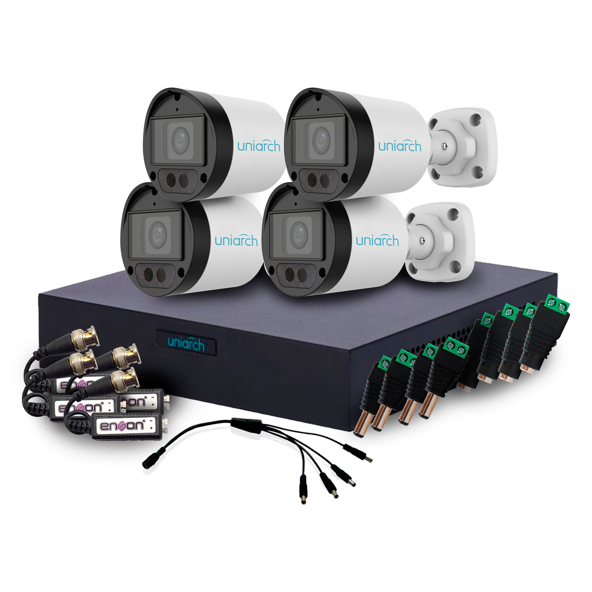 UNIARCH BY UNV [KIT 4X4 HD 2MP MIC INCLUIDO]