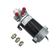BOMBA HIDRÁULICA DE ENGRANAJES PUMP-4 / 12 V CC / REVERSIBLE / CAUDAL 3.0 L/MIN / DESPLAZAMIENTO CILINDRO 290-960 CC / CONEXIONES ORB / COMPATIBLE CON STEADYSTEER / REQUIERE SISTEMA NAC-3 O AC42