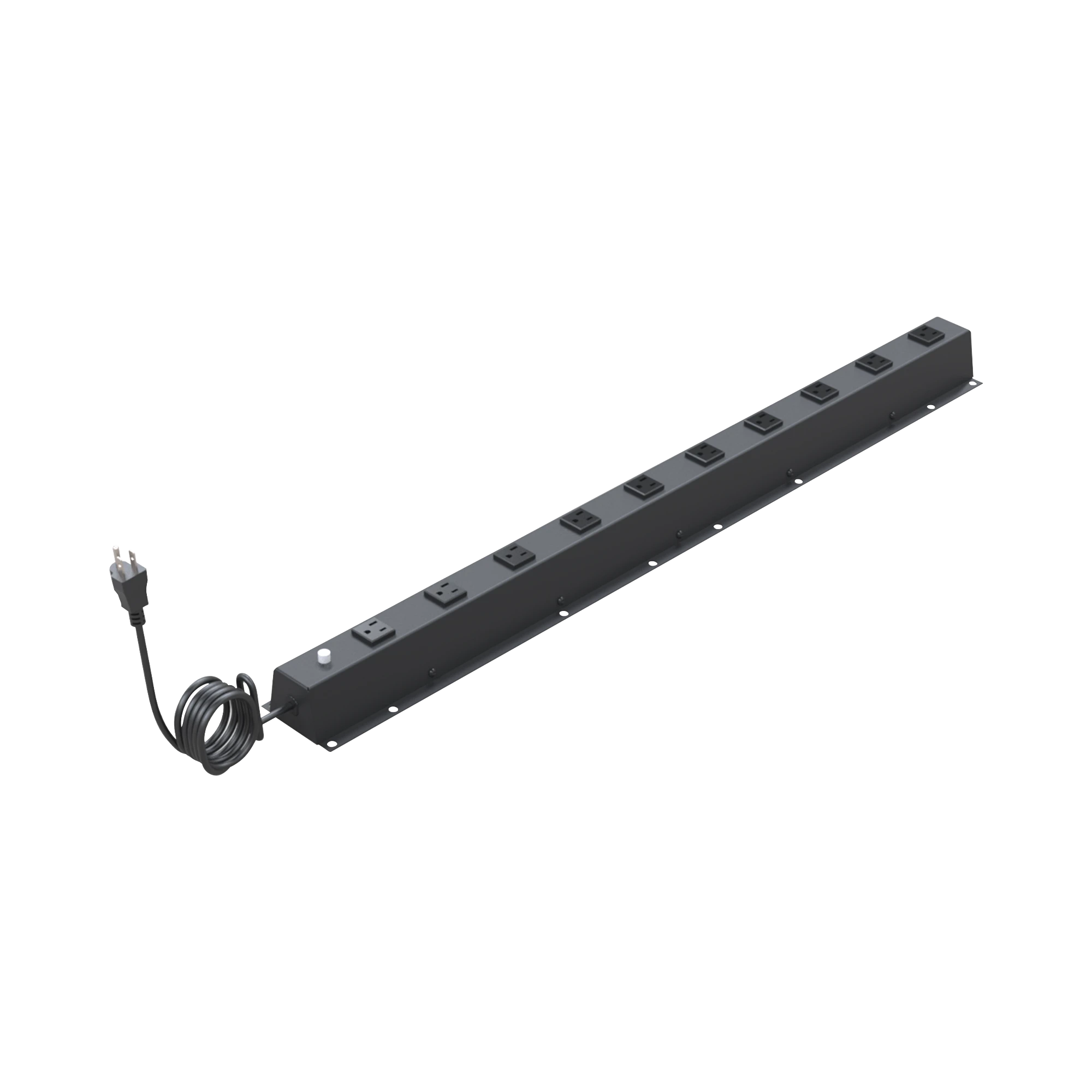 PDU VERTICAL DE 10 CONTACTOS (NEMA 5-15R). VOLT. ENT./SAL.: 120VCA/15A COMPATIBLE CON RACKS EIRL Y EIQR.-Racks y Gabinetes-LINKEDPRO BY EPCOM-Bsai Seguridad & Controles
