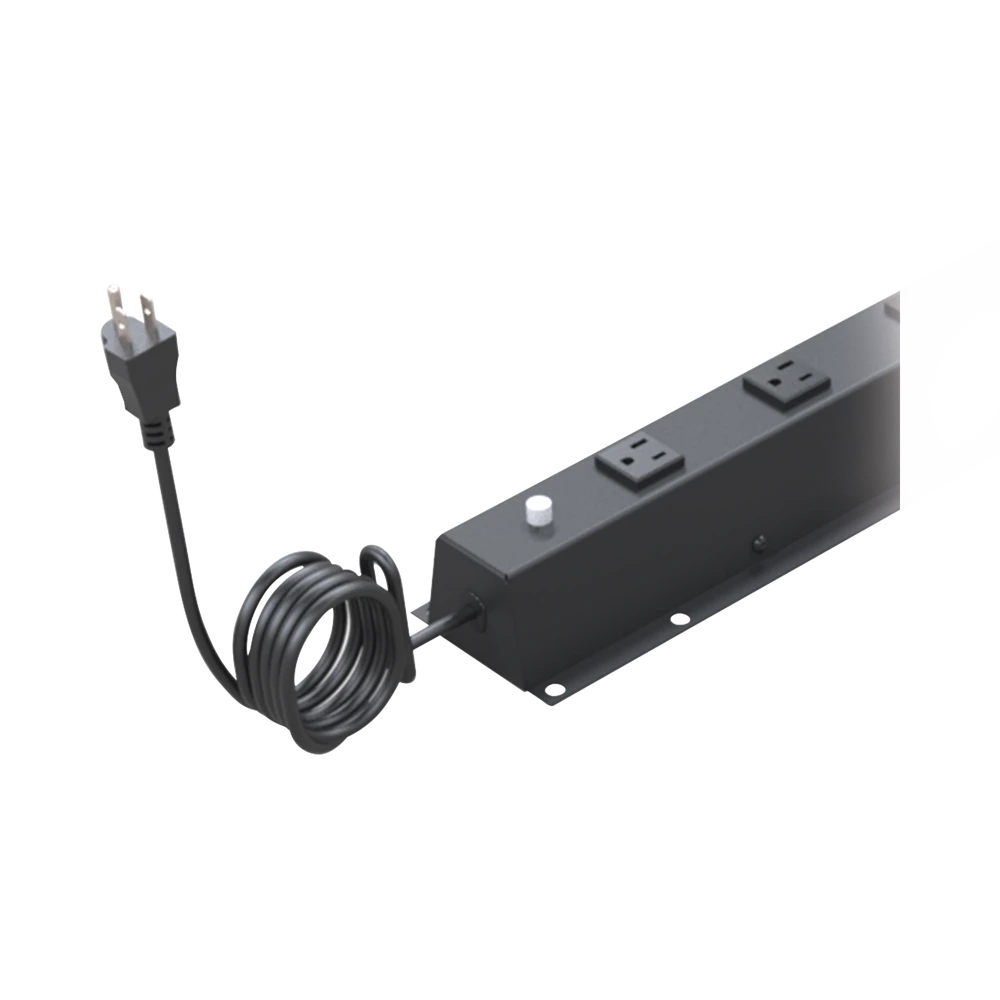 PDU VERTICAL DE 10 CONTACTOS (NEMA 5-15R). VOLT. ENT./SAL.: 120VCA/15A COMPATIBLE CON RACKS EIRL Y EIQR.-Racks y Gabinetes-LINKEDPRO BY EPCOM-Bsai Seguridad & Controles