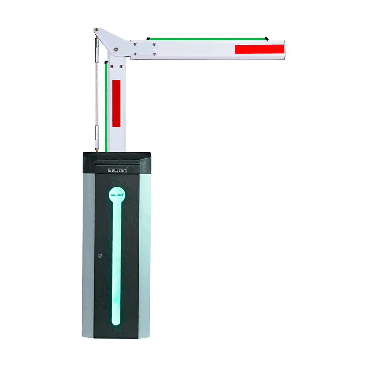 WEJOIN WJCB120VFIL33D90LED - BARRERA VEHICULAR IZQUIERDA CON LED / ALTO FLUJO / BRAZO OCTAGONAL ARTICULADO DE 3 METROS A 90 GRADOS / 24 VDC / VELOCIDAD 3 SEGUNDOS / DIRECCIÓN AJUSTABLE [WJN0960015]