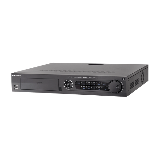 DVR 4 MEGAPIXEL / 16 CANALES TURBOHD + 8 CANALES IP / 4 BAHÍAS DE DISCO DURO / 4 CANALES DE AUDIO / VIDEOANALISIS / 16 ENTRADAS DE ALARMA-Cámaras-HIKVISION-IDS-7332HQHI-M4/S-Bsai Seguridad & Controles