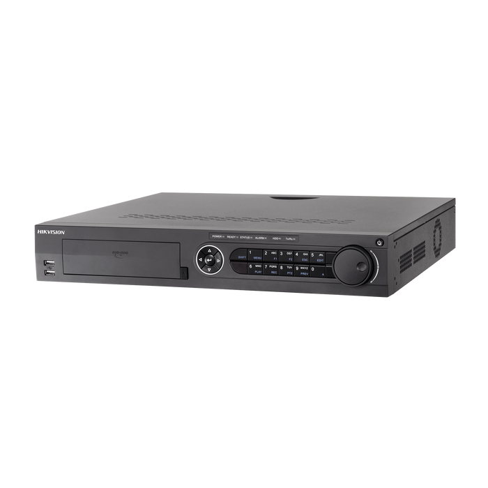 DVR 8 MEGAPIXEL / 32 CANALES TURBOHD + 8 CANALES IP / 4 BAHÍAS DE DISCO DURO / 32 CÁNALES DE AUDIO POR COAXITRON / VIDEOANALISIS / 16 ENTRADAS DE ALARMA-Cámaras-HIKVISION-IDS-7332HUHI-M4/S-Bsai Seguridad & Controles