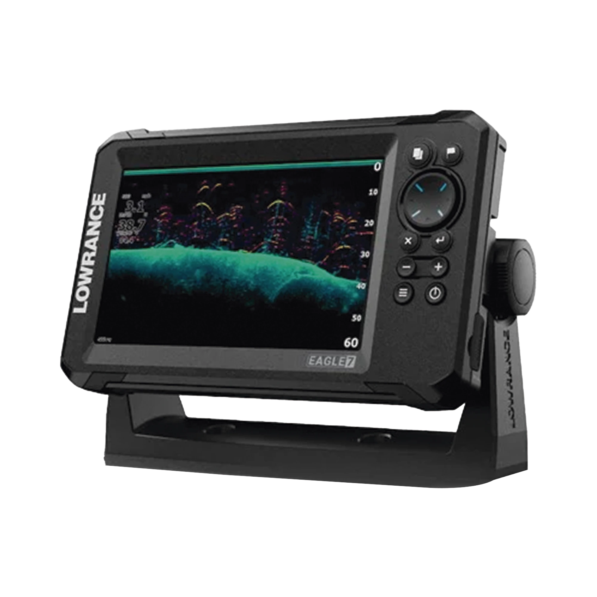 EAGLE-7 ECOSONDA EN PANTALLA HORIZONTAL IPS DE 7 PULGADAS, INCLUYE TRANSDUCTOR SKIMMER 50/200 KHZ