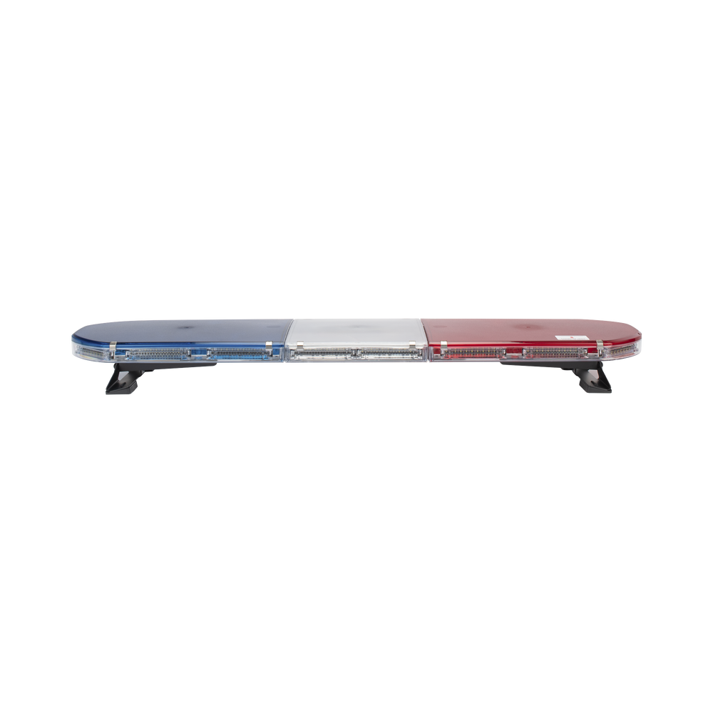 TORRETA 47" SERIE 16 CON 300 LEDS, DUAL COLOR, FRENTE: ROJO/BLANCO, AZUL/BLANCO, TRASERO: ROJO/ÁMBAR, AZUL/ÁMBAR-Barras de Luz / Torretas Vehiculares-ECCO-Bsai Seguridad & Controles