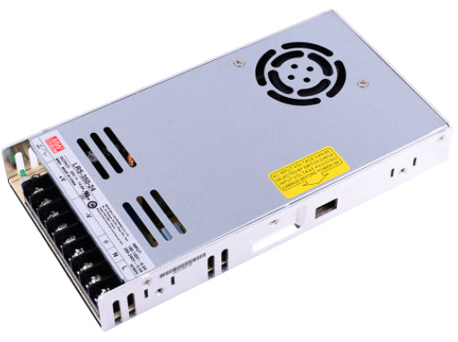 FUENTE DE PODER INDUSTRIAL CONMUTADA 35W DE POTENCIA, 24VCC, 1.5A-Energía-MEANWELL-Bsai Seguridad & Controles