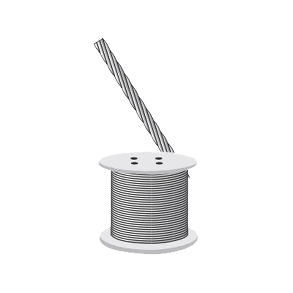 Cable de retenida 5/16", 3629 kg de resistencia (Precio por Metro).-CAMESA-Bsai Seguridad & Controles