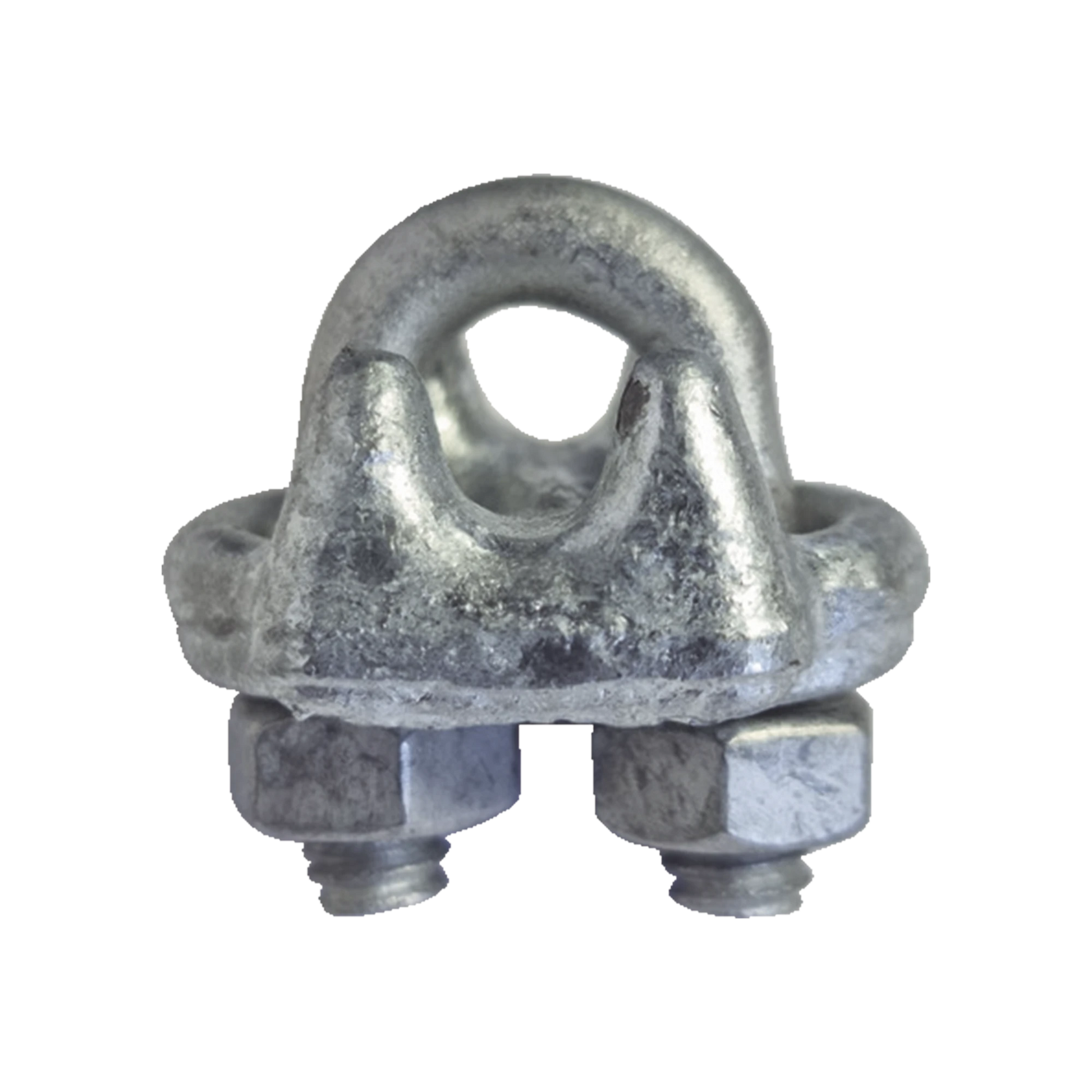 NUDO/ PERRO/ ABRAZADERA ACERO FORJADO PARA CABLE DE 3/16" GALV. INMERSIÓN EN CALIENTE.-Torres y Mástiles-SYSCOM TOWERS-Bsai Seguridad & Controles
