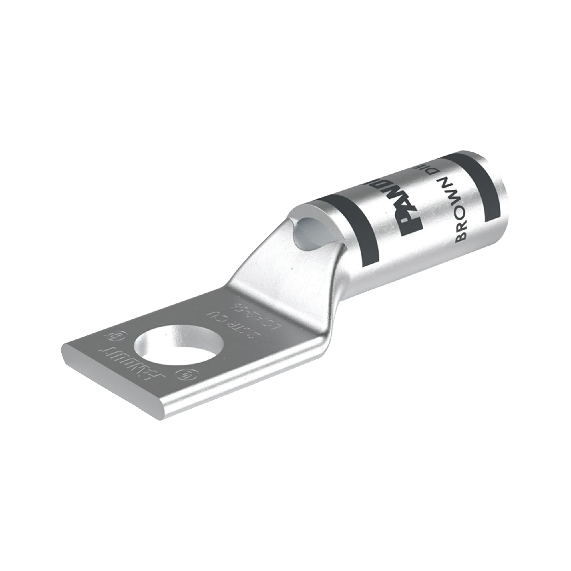 TERMINAL DE COMPRESIÓN DE COBRE CON ORIFICIO 5/16" PARA CABLE 2 AWG-Racks y Gabinetes-PANDUIT-Bsai Seguridad & Controles