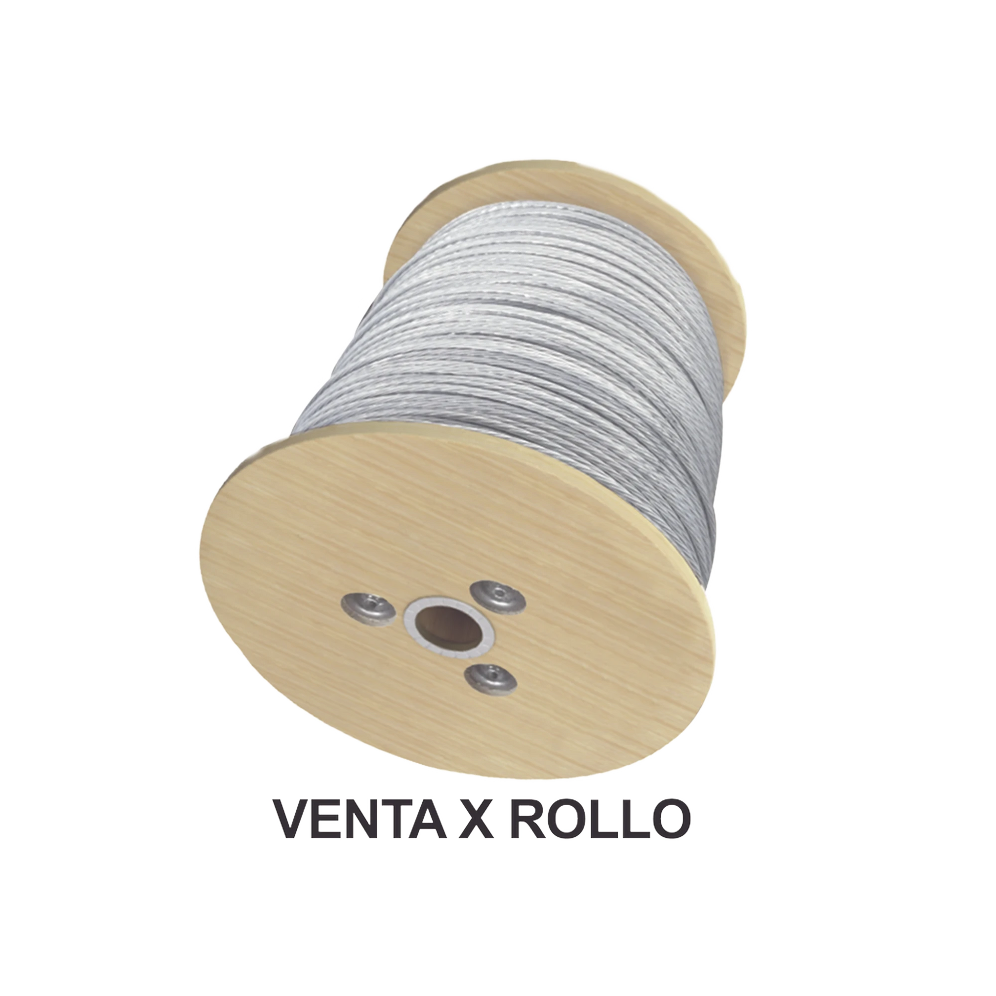 CABLE DE RETENIDA DE 3/16", RESISTENCIA 1293 KG, 7 HILOS (CARRETE DE 2000 METROS).-Torres y Mástiles-CAMESA-Bsai Seguridad & Controles