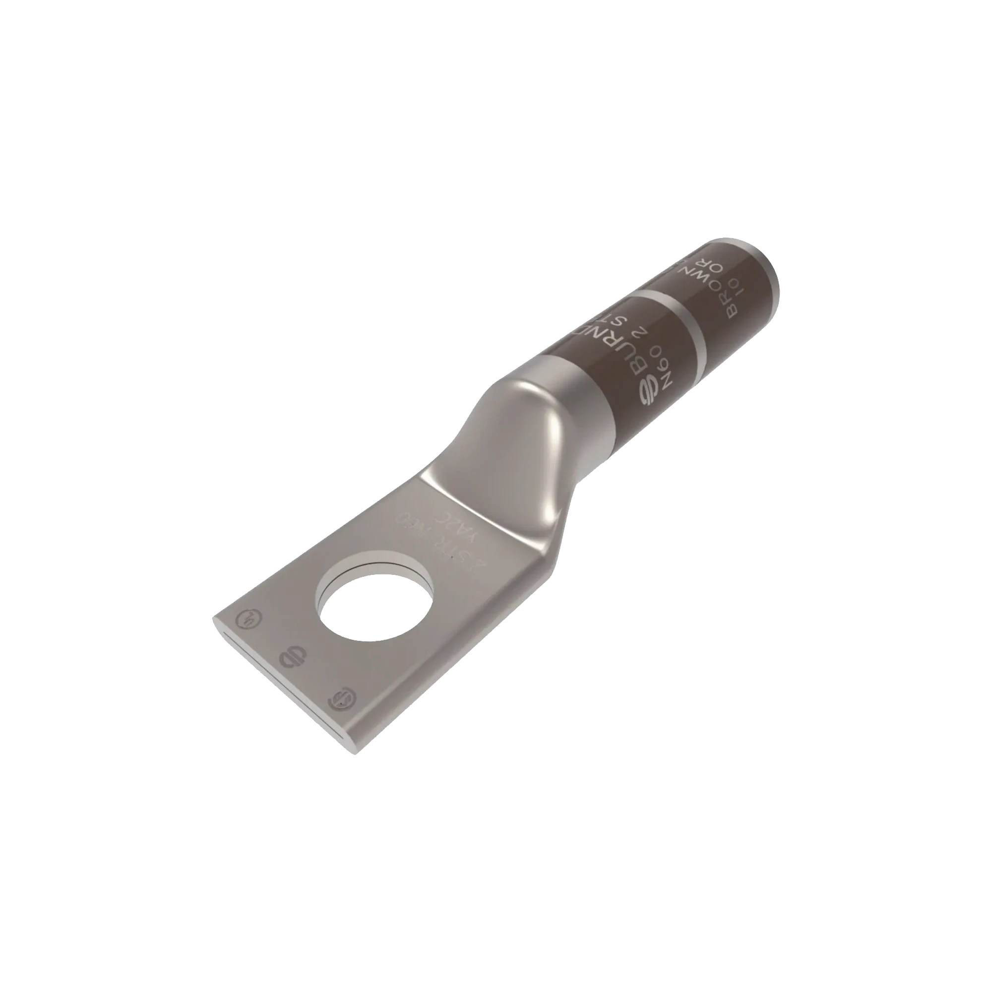 ZAPATA TERMINAL DE CAÑÓN LARGO PARA TORNILLO 5/16" Y CALIBRE 2 AWG.-Racks y Gabinetes-HUBBELL BURNDY-Bsai Seguridad & Controles