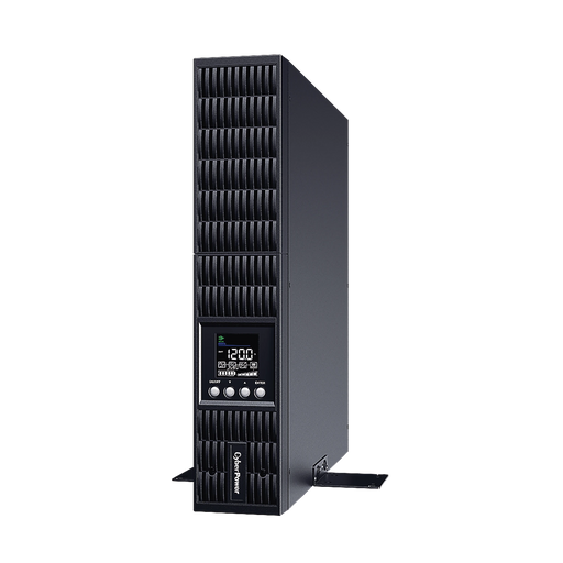 UPS SMART APP ONLINE S DE 2000 VA/1800 W, ONLINE DOBLE CONVERSIÓN, ENTRADA 120 VCA NEMA 5-20P, ONDA SENOIDAL PURA, RACK O TORRE DE 2 UR, CON 8 TOMAS NEMA 5-20R-Energía-CYBERPOWER-Bsai Seguridad & Controles