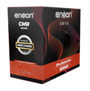 CABLE PARA DETECCION DE INCENDIO ENSON EPRO-5320F FORRO PVC ROJO CMR RISER-FPLR BLINDADO 2C/18AWG 100 POR CIENTO COBRE CONDUCTOR SOLIDO CERTIFICACION UL 305 METROS-Cableado Estructurado-ENSON-Bsai Seguridad & Controles