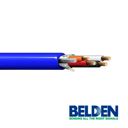 CABLE DE INSTRUMENTACION BELDEN 1036A 0061000 FORRO PVC AZUL CMG 3C/18AWG 3 CONDUCTORES CALIBRE 18 AWG 100% COBRE MULTIFILAR USO INTERIOR-EXTERIOR-RESISTENTE A LA LUZ SOLAR SOPORTA ENTERRAMIENTO DIRECTO ESPECIAL PARA APLICACIONES CONTROL INDUSTRIAL SIS...-Cableado-BELDEN-1036A 0061000-Bsai Seguridad & Controles