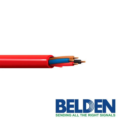 CABLE PARA ALARMA CONTRA INCENDIOS BELDEN 5302UL 002U1000 FORRO PVC ROJO CMR RISER-FPLR 4C/18AWG 4 CONDUCTORES CALIBRE 18 AWG MULTIFILAR 100% COBRE USO INTERIOR ESPECIAL PARA APLICACIONES ALARMA DE INCENDIO MONITORIZACIÓN DETECCIÓN CIRCUITOS AUDIO CONT...-Audio / Control / Intrusi&oacute;n-BELDEN-Bsai Seguridad & Controles
