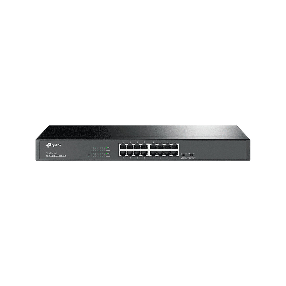 TP-LINK TL-SG1016 - SWITCH GIGABIT NO ADMINISTRABLE DE 16 PUERTOS 10/100/1000 MBPS PARA RACK [TPL3700013]