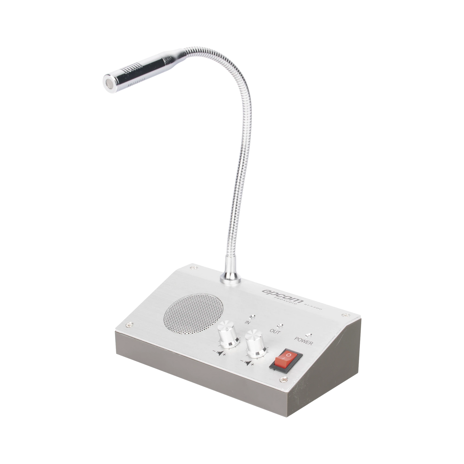 SISTEMA DE INTERCOMUNICACIÓN | IDEAL PARA VENTANILLAS | AUDIO DE VOZ DE DOS VÍAS | 12V/1A 3W | MICRÓFONO INTERIOR + MICRÓFONO EXTERIOR-Accesorios-EPCOM PROAUDIO-Bsai Seguridad & Controles