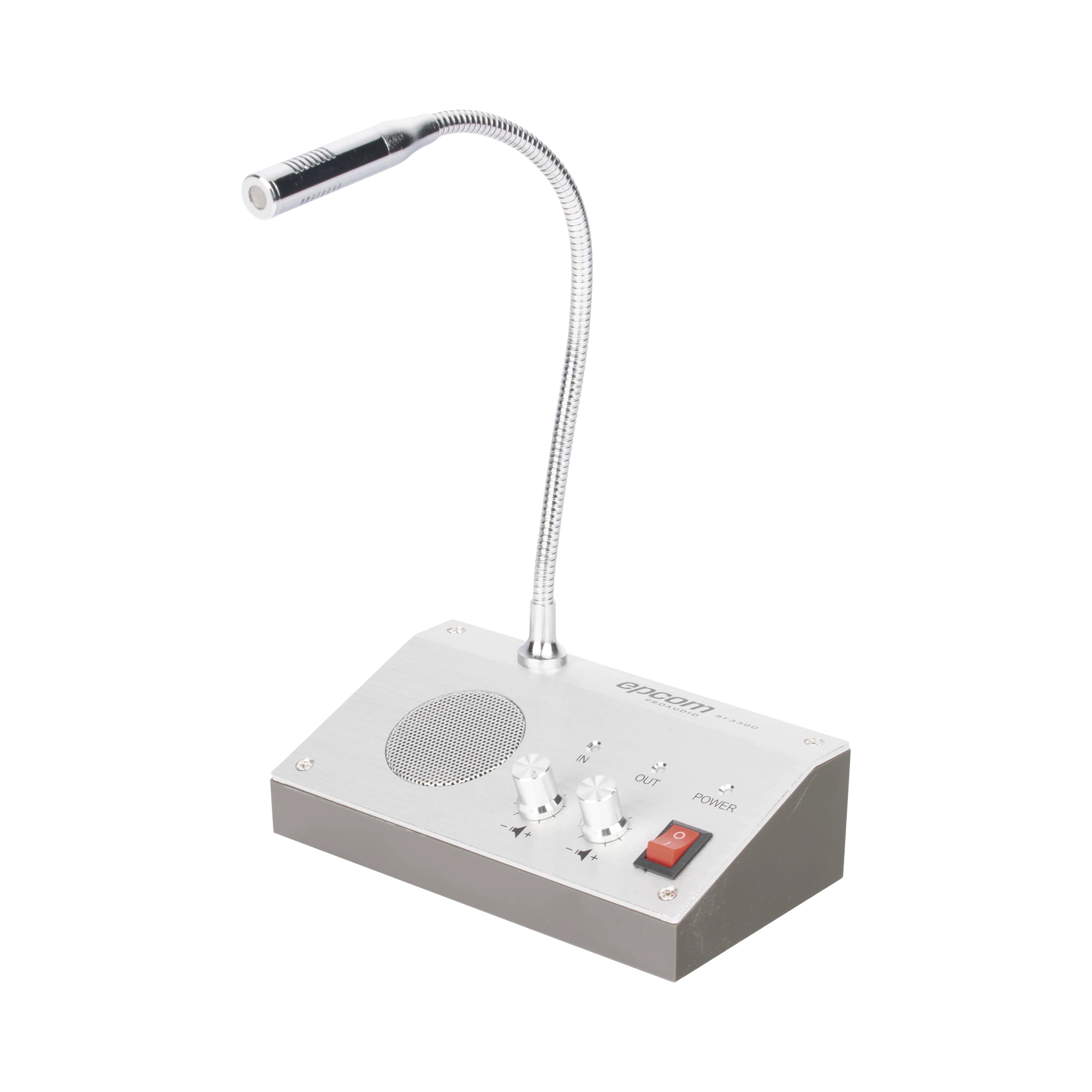 SISTEMA DE INTERCOMUNICACIÓN | IDEAL PARA VENTANILLAS | AUDIO DE VOZ DE DOS VÍAS | 12V/1A 3W | MICRÓFONO INTERIOR + MICRÓFONO EXTERIOR-Accesorios-EPCOM PROAUDIO-Bsai Seguridad & Controles