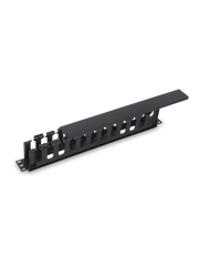 SAXXON J6068 - ORGANIZADOR DE CABLE HORIZONTAL PARA RACK / UN LADO / PLASTICO / 1U-Organizadores-SAXXON-Bsai Seguridad & Controles