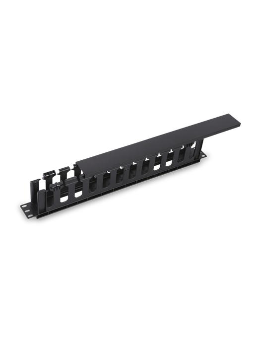 SAXXON J6068 - ORGANIZADOR DE CABLE HORIZONTAL PARA RACK / UN LADO / PLASTICO / 1U-Organizadores-SAXXON-TCE440037-Bsai Seguridad & Controles