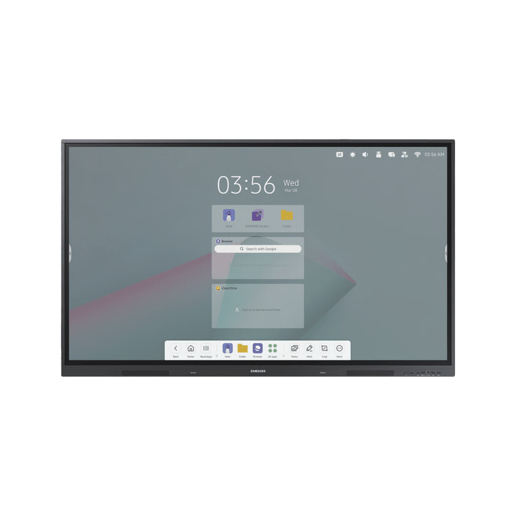 PANTALLA TACTIL INTERACTIVA 75" ANDROID 14 CERTIFICADO CON EDLA  / TOUCH TIPO IR / UHD / 400 NITS / HDMI / USB / WIFI / RJ45 / COMPATIBLE CON MONTAJES VESA 800 X 400