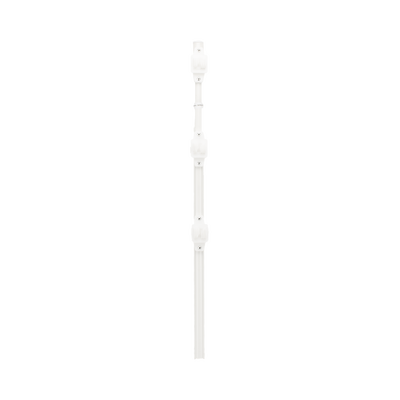 SFIRE SF-POST-3W - POSTE DE PASO / TUBO DE ACERO GALVANIZADO / DIÁMETRO 1" / LONGITUD 75 CM (2.46 FT) / 3 AISLADORES / P