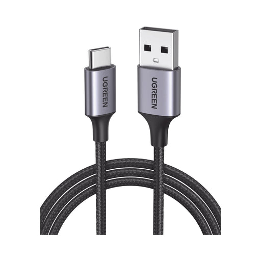 CABLE USB A A USB C / 2 METROS / CARCASA DE ALUMINIO / NYLON TRENZADO / TRANSFERENCIA DE DATOS HASTA 480 MBPS / SOPORTA CARGA RÁPIDA DE HASTA 60W, 20V 3A / 2 AÑOS DE GARANTÍA-Accesorios Generales-UGREEN-Bsai Seguridad & Controles