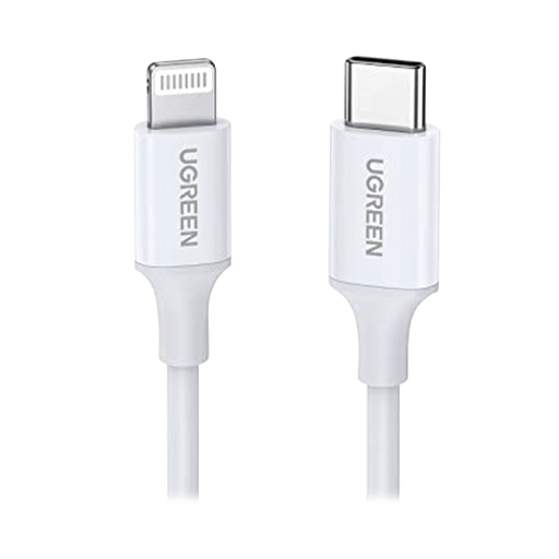 CABLE USB-C A LIGHTNING / MFI CERTIFICADO / 1 METRO / CABLE LIGHTNING DE CARGA RÁPIDA / COMPATIBLE CON IPHONE 14 PLUS/14 PRO/13/13 PRO/12/12PRO/11, IPAD PRO/AIR, IPOD, AIRPODS / DURADERO Y FLEXIBLE / CARGA RÁPIDA 60W MÁX. / 2 A&NTILD-Accesorios Generales-UGREEN-10493-Bsai Seguridad & Controles