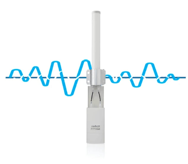 UBIQUITI AMO-5G10 - ANTENA OMNIDIRECCIONAL PARA ACCESS POINT / 5.8GHZ / GANANCIA 10 DBI / 2 CONECTORES SMA HEMBRA INVERSO-Omnidireccionales-UBIQUITI-Bsai Seguridad & Controles