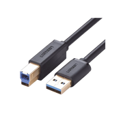 CABLE USB-A 3.0 MACHO A USB-B MACHO / IDEAL PARA IMPRESORA, ESCÁNER, PIANOS, BARRAS DE SONIDO, ETC. / PLUG & PLAY / COMPATIBILIDAD UNIVERSAL / 2 METROS-Accesorios Generales-UGREEN-Bsai Seguridad & Controles