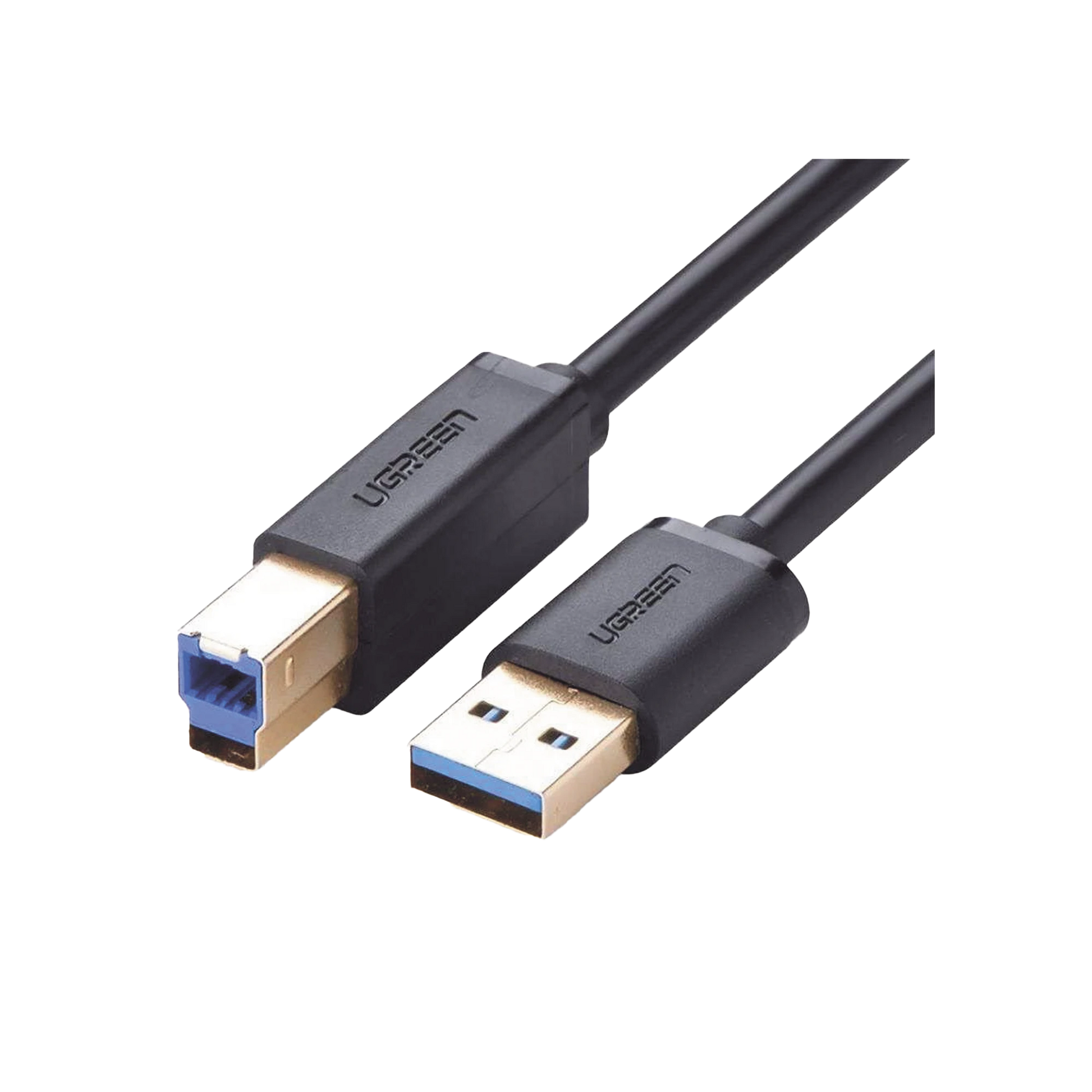 CABLE USB-A 3.0 MACHO A USB-B MACHO / IDEAL PARA IMPRESORA, ESCÁNER, PIANOS, BARRAS DE SONIDO, ETC. / PLUG & PLAY / COMPATIBILIDAD UNIVERSAL / 2 METROS-Accesorios Generales-UGREEN-Bsai Seguridad & Controles