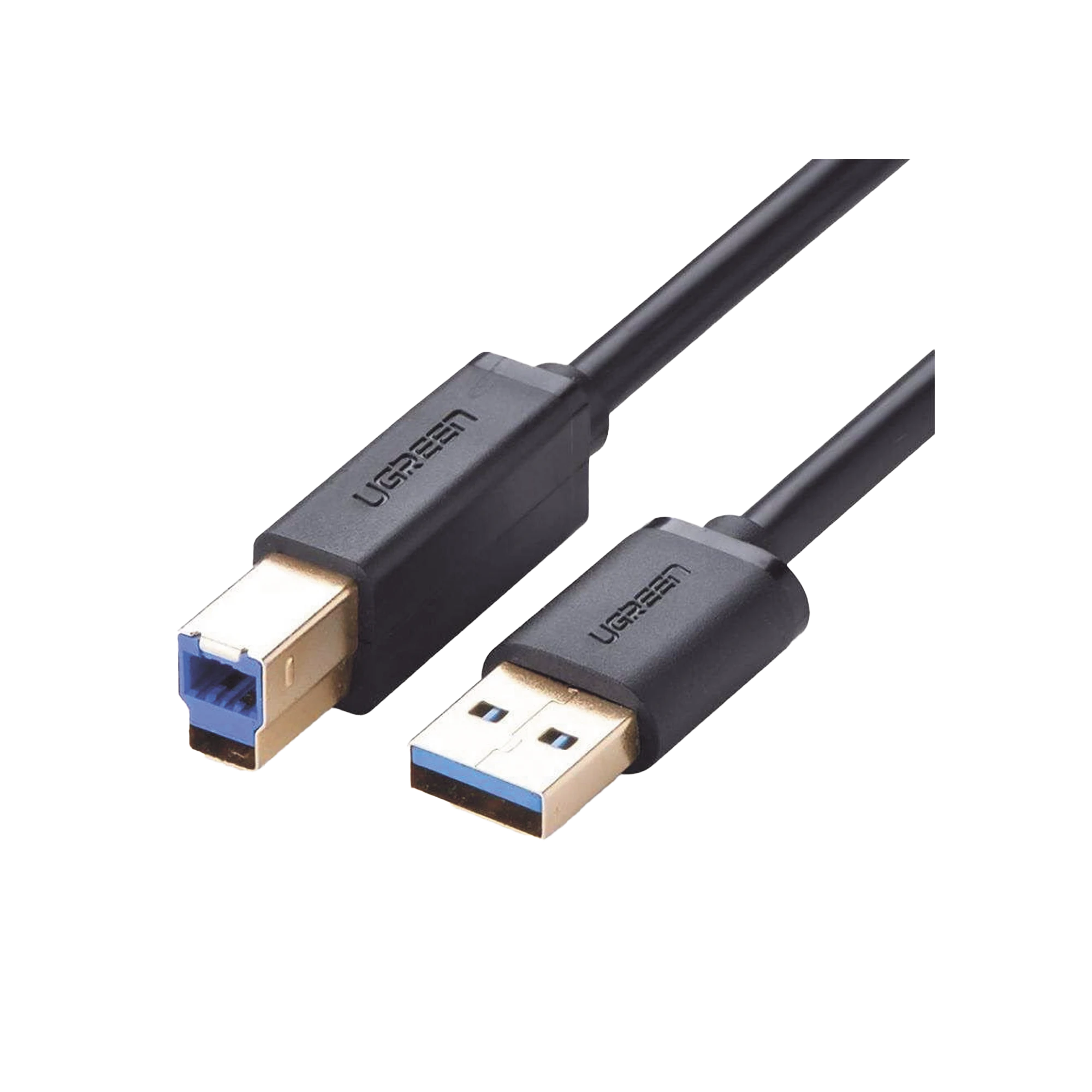 CABLE USB-A 3.0 MACHO A USB-B MACHO / IDEAL PARA IMPRESORA, ESCÁNER, PIANOS, BARRAS DE SONIDO, ETC. / PLUG & PLAY / COMPATIBILIDAD UNIVERSAL / 2 METROS-Accesorios Generales-UGREEN-Bsai Seguridad & Controles