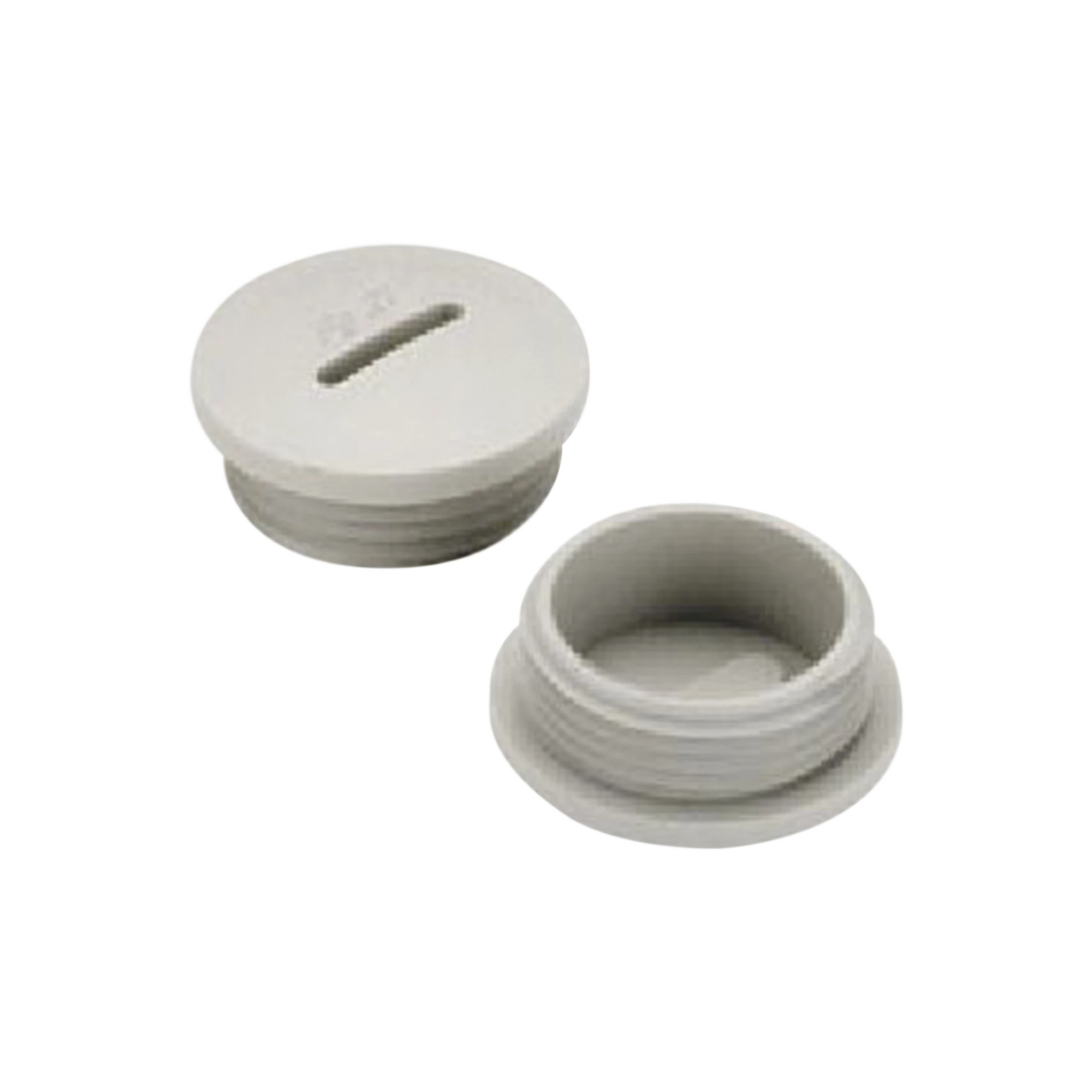 TAPÓN ROSCADO DE 1/2 PARA CAJA CUADRADA A PRUEBA DE INTEMPERIE.-Tuberia Metalica-RAWELT-Bsai Seguridad & Controles