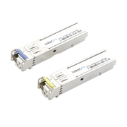 TRANSCEPTORES INDUSTRIALES SFP+ BIDIRECCIONALES (MINI GBIC) / MONOMODO / 10 GBPS / CONECTOR LC / HASTA 10 KM DE DISTANCIA / 2 PIEZAS-Networking-LINKEDPRO BY EPCOM-Bsai Seguridad & Controles