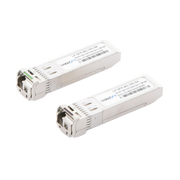 TRANSCEPTORES BIDIRECCIONALES SFP+ (MINI-GBIC) / MONOMODO / 10 GBPS DE VELOCIDAD / CONECTOR LC / HASTA 5 KM DE DISTANCIA / 2 PIEZAS-Networking-LINKEDPRO BY EPCOM-Bsai Seguridad & Controles