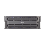 CONTROLADOR DOBLE DE ALMACENAMIENTO EN RED / INCLUYE 24 DISCOS DUROS DE 10 TB / RAID / ISCSI / NFS / GRABA 448 CANALES IP / 2 TARJETAS RED-Almacenamiento NAS-SAN-eSATA-HIKVISION-Bsai Seguridad & Controles