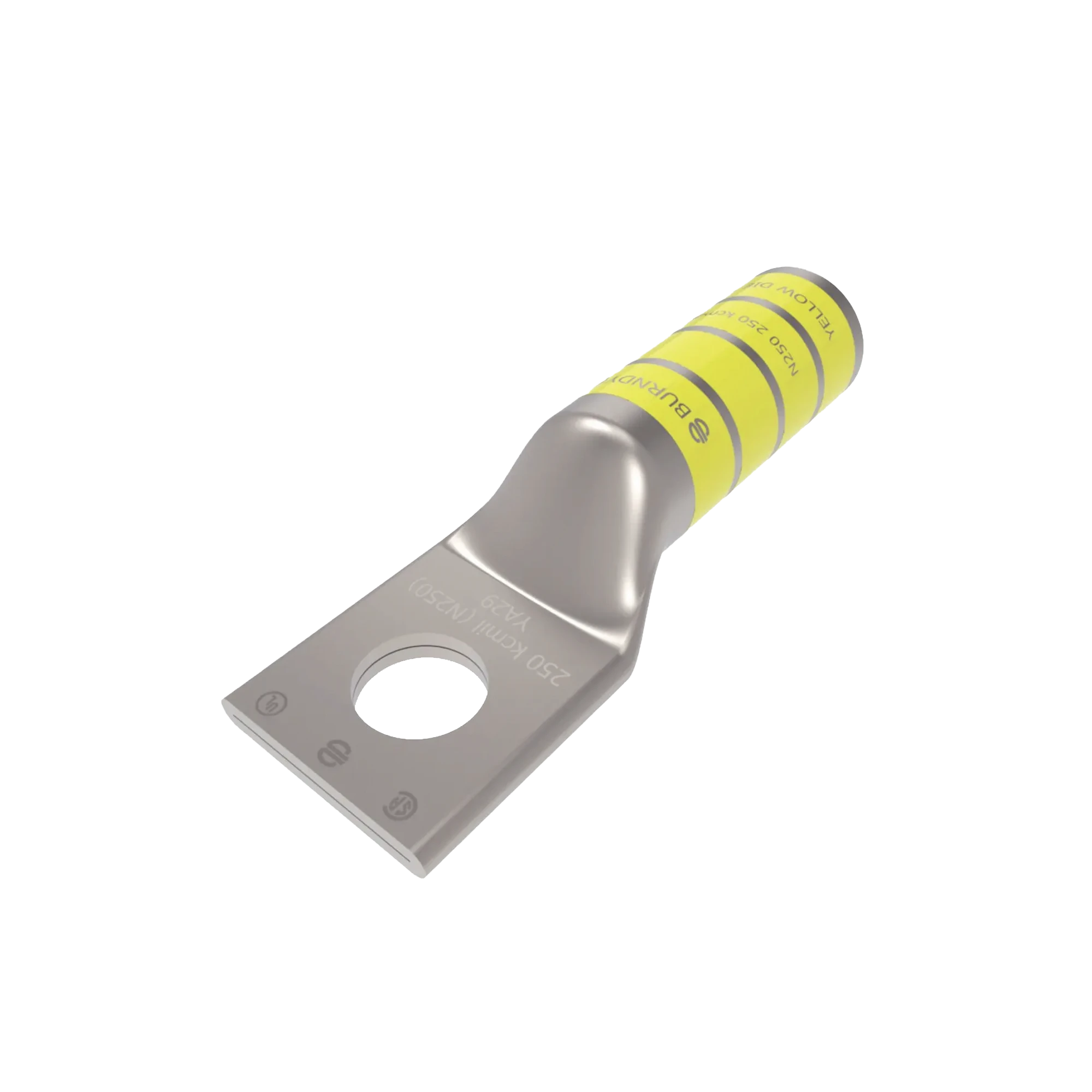 TERMINAL DE COMPRESIÓN PARA TORNILLO 1/2 " Y CALIBRE 250 KCMIL.-Racks y Gabinetes-HUBBELL BURNDY-Bsai Seguridad & Controles