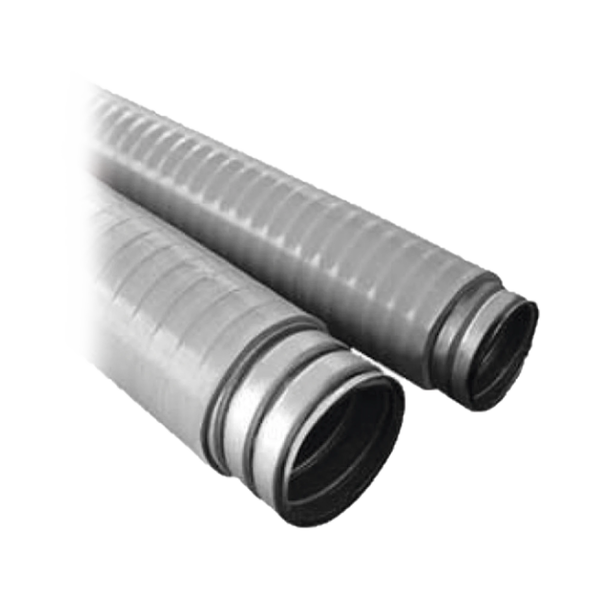 TUBO FLEXIBLE TIPO LIQUIDTIGHT DE 1/2 (13 MM). ACERO + PVC. ROLLO DE 50 METROS.-Tuberia Metalica-ANCLO-Bsai Seguridad & Controles